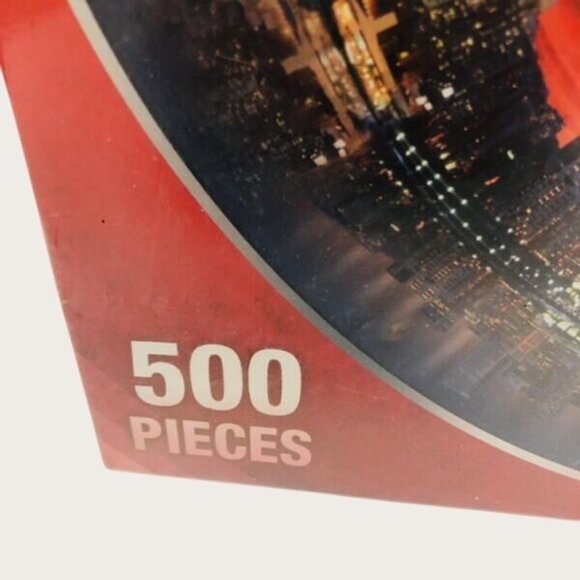 The Round Table Collection 500-Piece Puzzle City Central Made In USA New Sealed - Picture 4 of 6